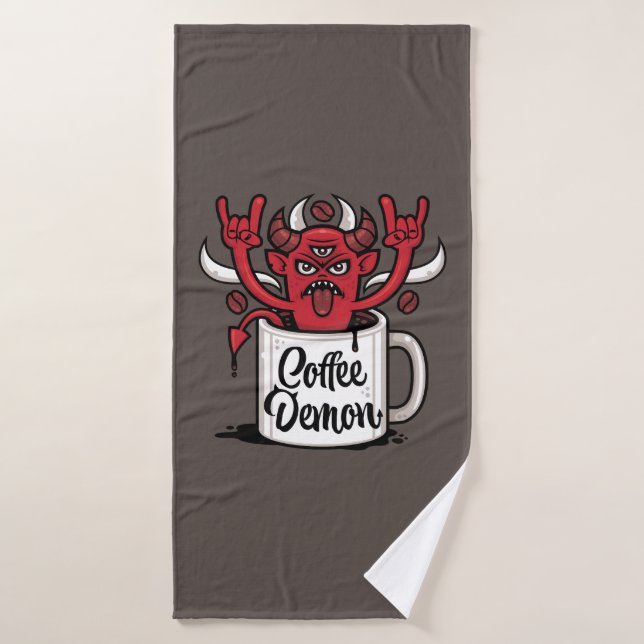 Café Demon (Serviette de bain)