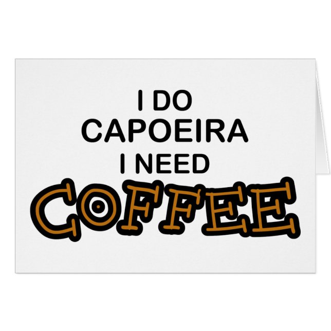 Café du besoin - Capoeira (Devant horizontal)