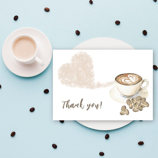 Café en préparation Baby shower Merci (Créateur téléchargé)