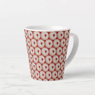 Café et beignes Latte Mug