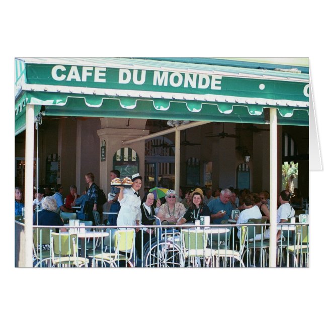 Café et beignets de la Nouvelle-Orléans (Devant horizontal)