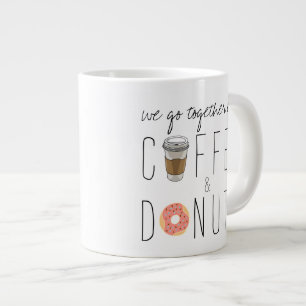 "Café et beignets" Mug Jumbo