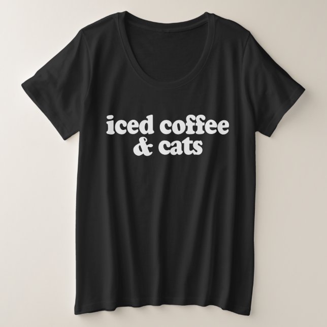 Café Et Chats Glacés (Design devant)