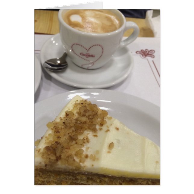 Café et gâteau (Devant)