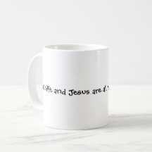 Café et Jésus Mug