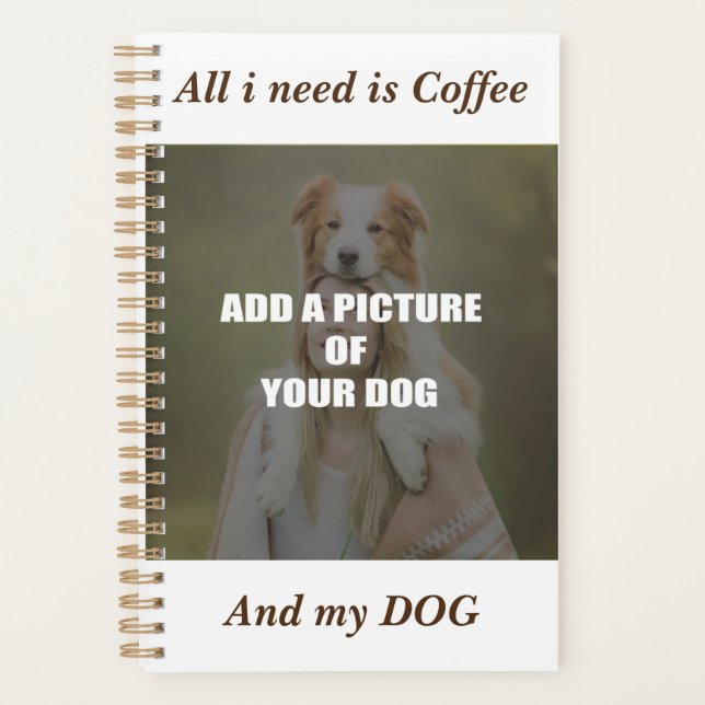 Café et mon Oreiller de chien (Devant)