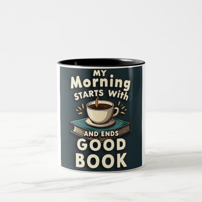 Café et Mug de livre (Centre)