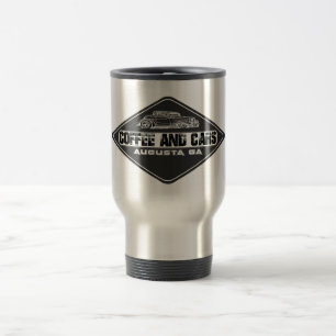 Café et voitures - tasse d'octane