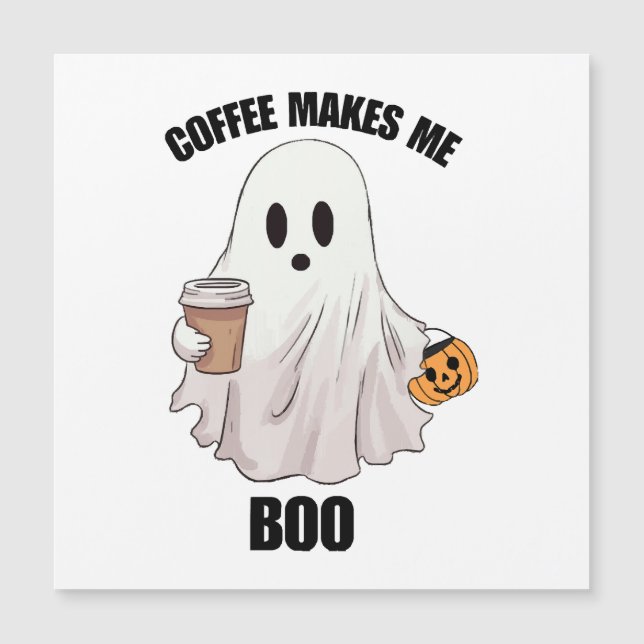 Café fantôme Halloween drôle  (Devant)