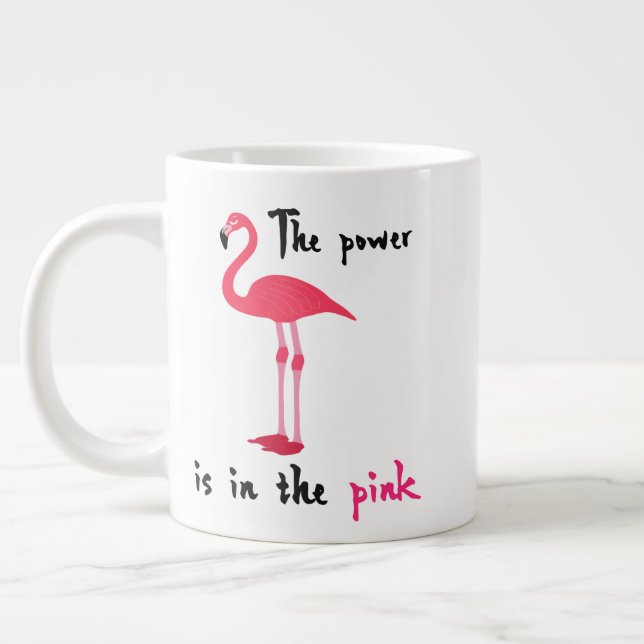 Café Flamant rose Mug pour les amoureux de tout le (Gauche)