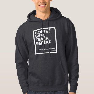 Café FLVS. WiFi. Enseigner. Recommencer. Sweat -
