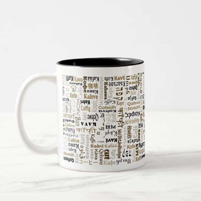Café Gelé Café Mug (Gauche)