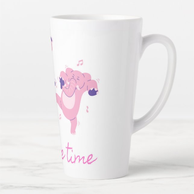 Café girafe et mugs d'éléphant (Droite)