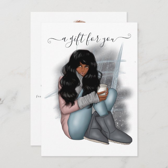 Café Girl (Devant / Derrière)