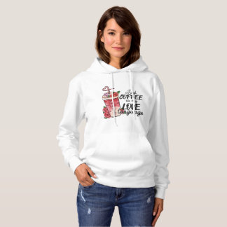 Café glacé est ma langue d'amour Sweat - shirt à c