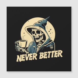 Café Halloween squelette