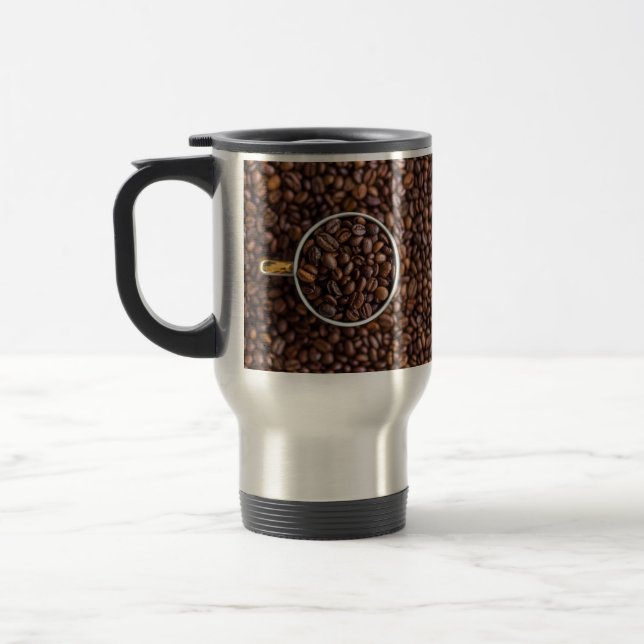 Café Haricots Café Mug (Gauche)