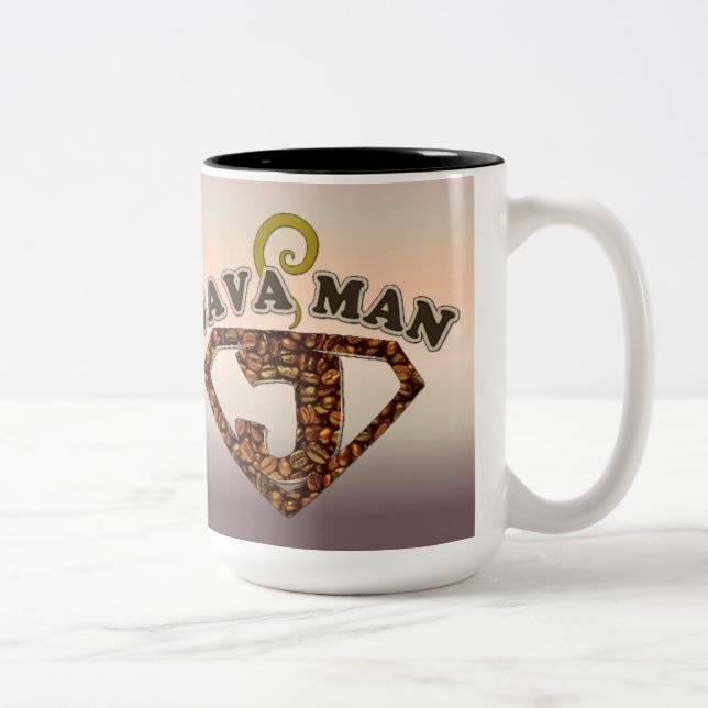 Café homme Java Humour café Mug (Droit)