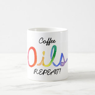Café, HUILES, RÉPÉTITION ! Tasse