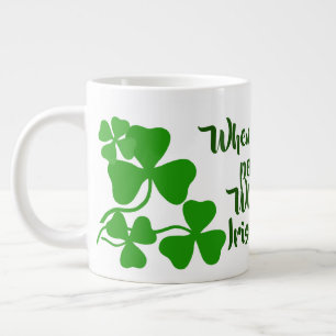 Café irlandais/ tasse parfaite 22 Irlande trèfle/b