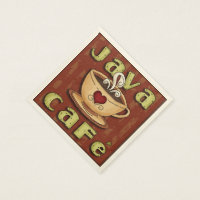 Café Java Coffee serviettes en papier