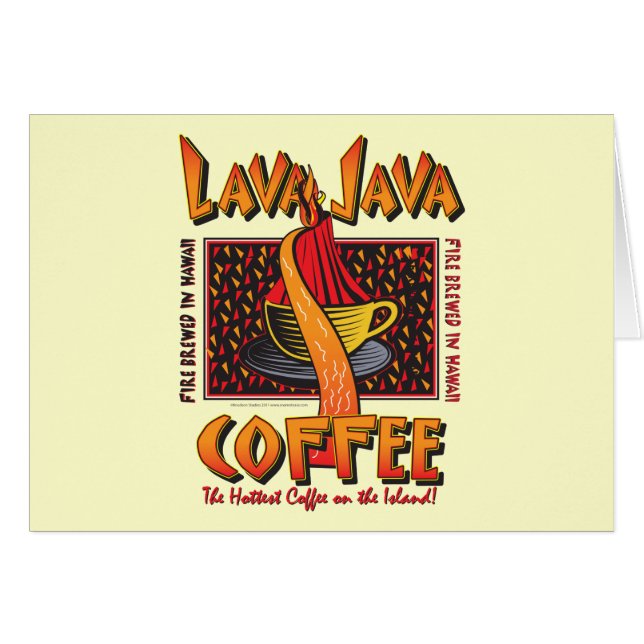 Café Java Hawaiian Lava (Devant horizontal)