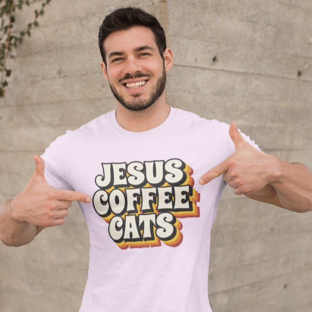 CAFÉ JÉSUS T-SHIRTS CHRÉTIENS (Créateur téléchargé)