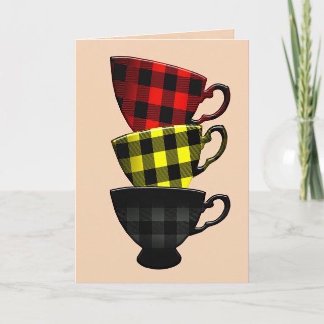 CAFÉ LATTE LOVE CARTES D'ANNIVERSAIRE (Devant)