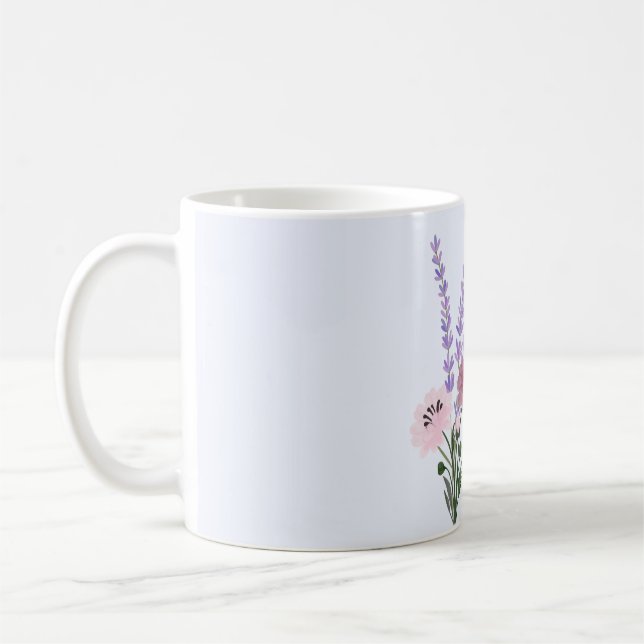 Café Lavender Mug (Gauche)
