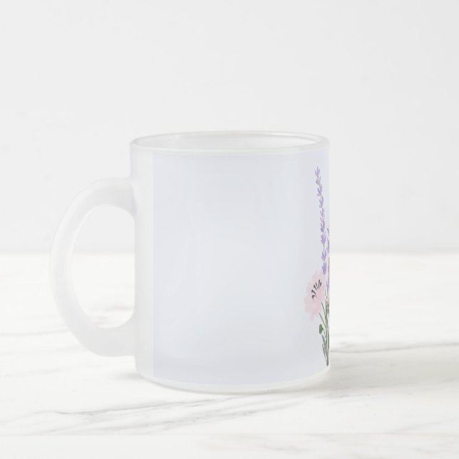 Café Lavender Mug (Gauche)