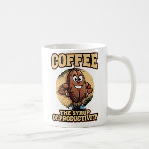 "Café : Le sirop de la productivité" Mug