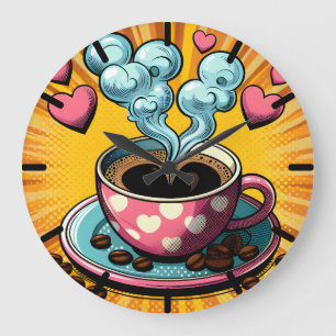 Café Lover Café Shop ou Café Horloge