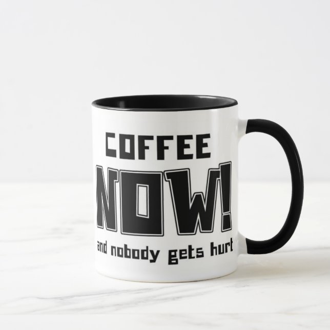 Café MAINTENANT ! - mug (Droite)