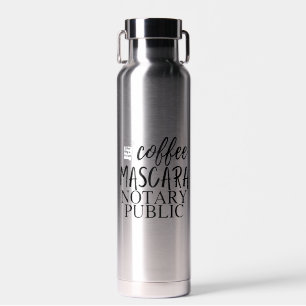 Café Mascara Notaire Bouteille d'eau publique