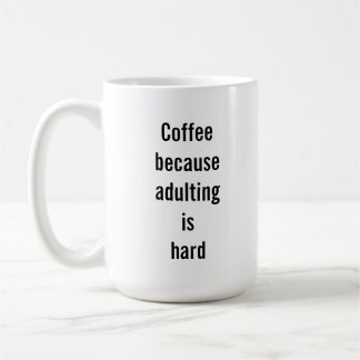 Café mignon d'énonciation tasse de classique de 15