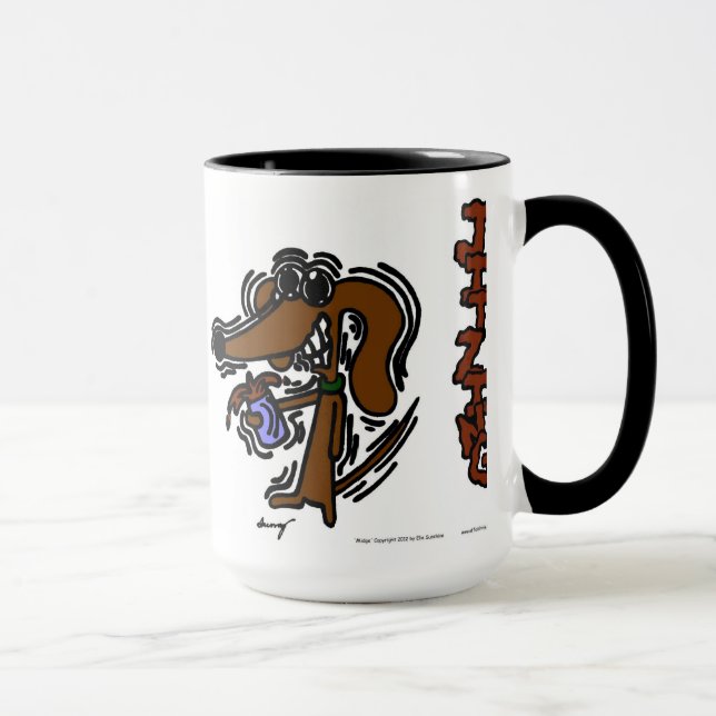Café moyen "JITZING" Mug (Droite)