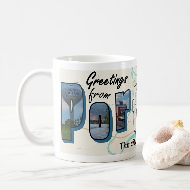 Café Mug (Avec donut)