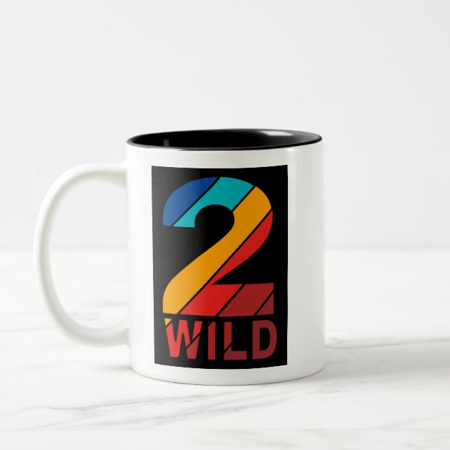 Café Mug 2 Design sauvage (Gauche)
