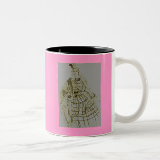 Café Mug Avec Design À La Mode Lady