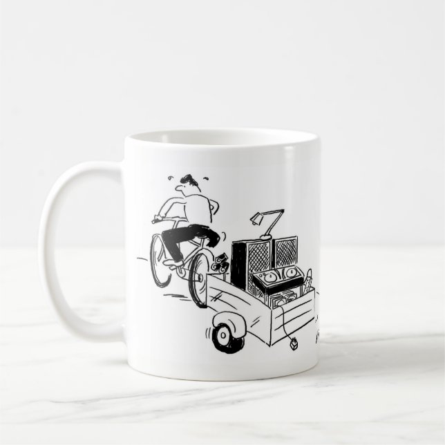 Café Mug avec DJ Mobile (Gauche)