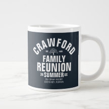 Café Mug de réunion familial personnalisé