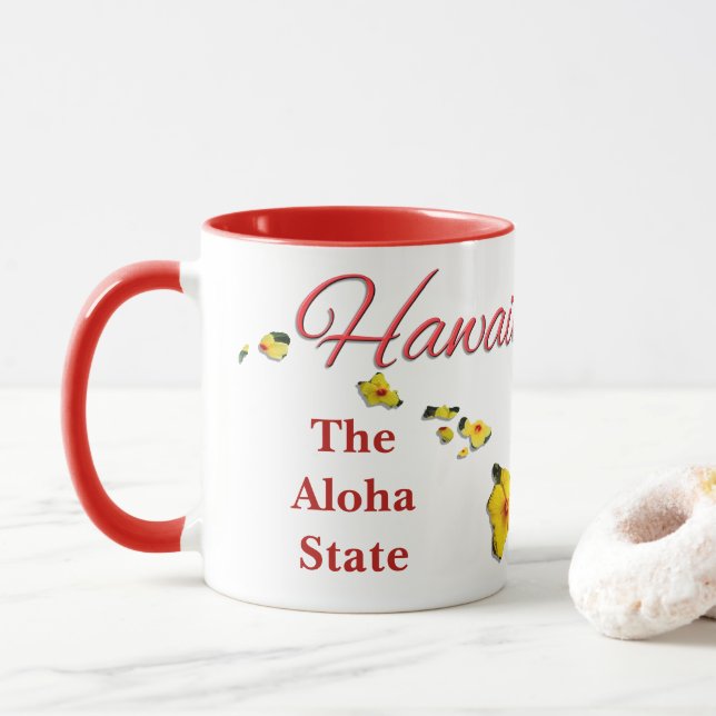 Café Mug - HAWAII (Avec donut)