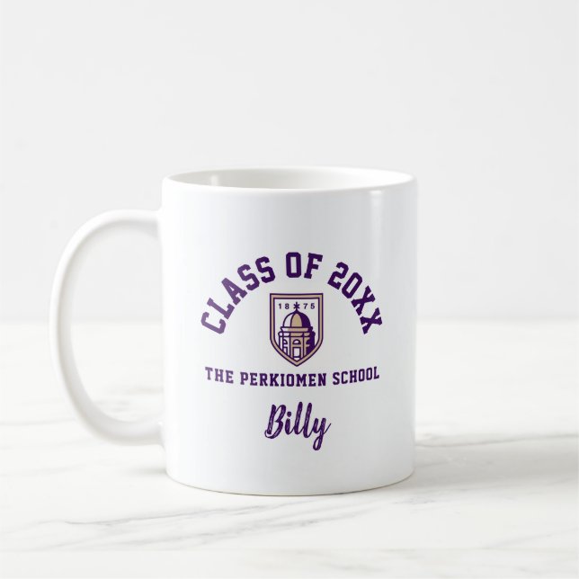 Café Mug L'École Perkiomen, Thé, Coupe (Gauche)