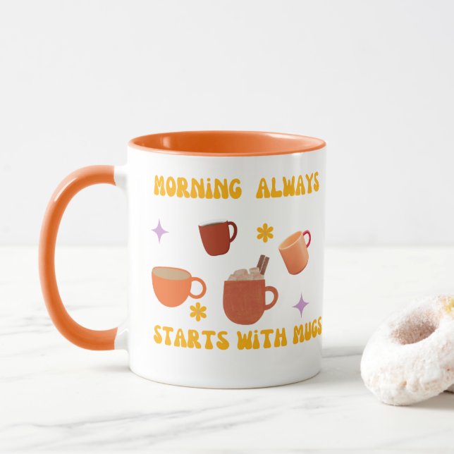 café mug matin (Avec donut)