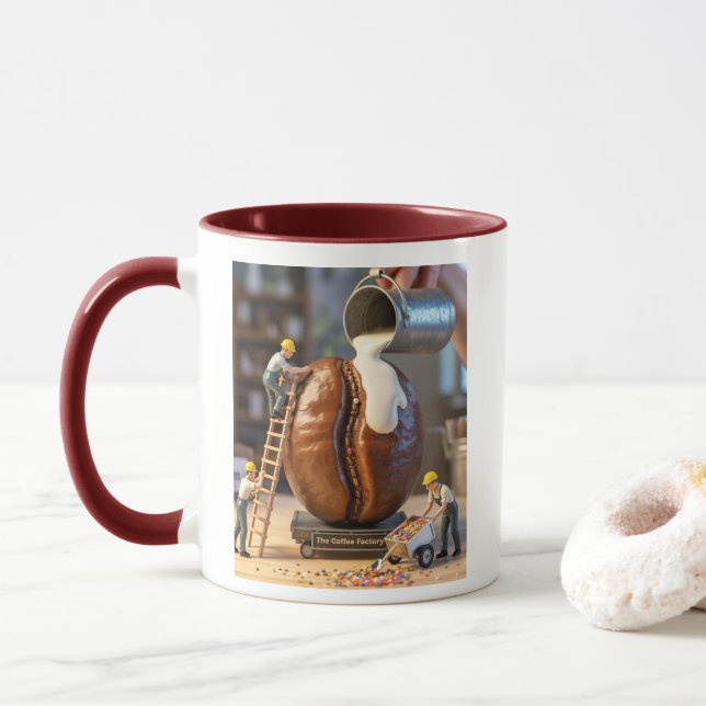 Café Mug pour la joie quotidienne (Avec donut)