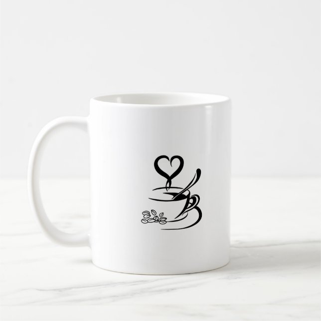 Café Mug pour les amateurs de café - Plaisir parfa (Gauche)