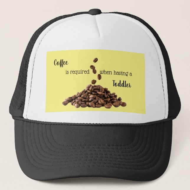Café nécessaire pour avoir un casquette en bas âge (Devant)
