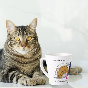 Café orange Bleu Mug