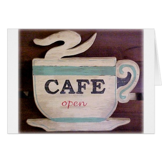 Café ouvert (Devant horizontal)