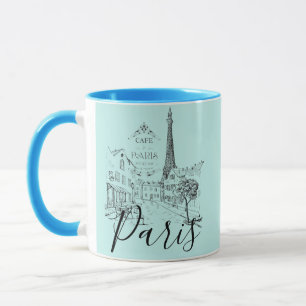 Café Paris Café Mug